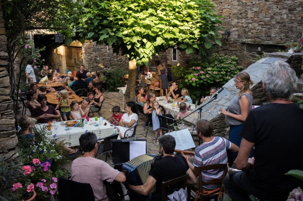 natuurkampeerterreinen Grootmuziekavond