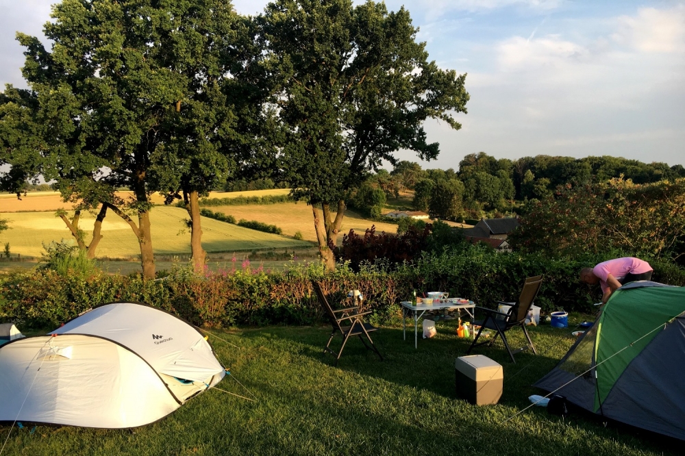 natuurkampeerterreinen Kampeerterrein Hoeve Krekelberg -Limburg 86