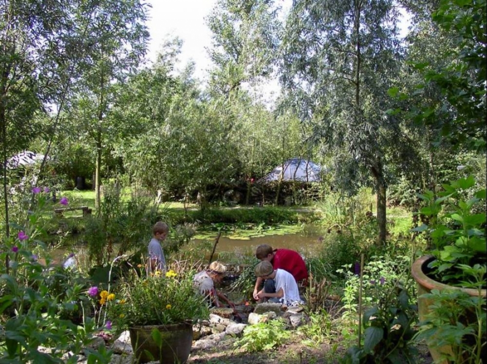 natuurkampeerterreinen Leerdam  Vijver 1