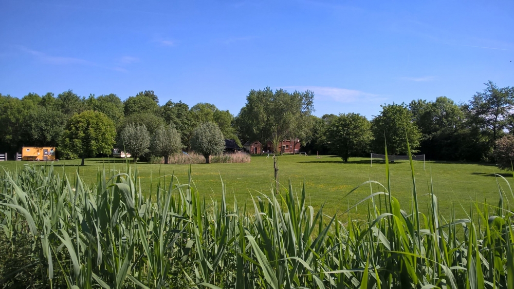 natuurkampeerterreinen kreek overzicht
